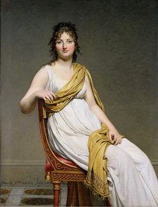 Raymond de Verninac夫人（1780-1827）1798-99的肖像