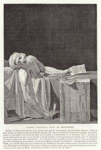 1793年的马拉特之死 作者 雅克·路易·大卫