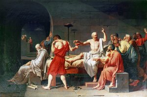 苏格拉底之死，公元前4世纪，1787年 作者 雅克·路易·大卫