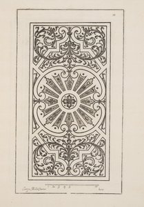花坛设计，摘自《计划与花园剧院》，1652年出版（雕刻）。