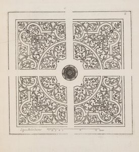 花坛设计，摘自《计划与花园剧院》，1652年出版（雕刻）。