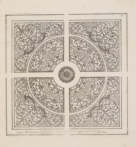 花坛设计，摘自《计划与花园剧院》，1652年出版（雕刻）。