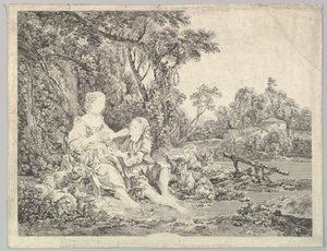 Pensant-ils au Raisin Are They Thinking about the Grape, 18世纪。