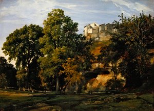 风景，观点的马里诺，1826年