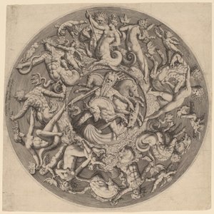 海王星的王国 作者 威廉·丹尼尔斯·范·泰特罗德（Willem Danielsz van Tetrode）之后的雅克·德·盖恩二世