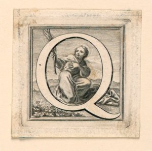 装饰大写字母 Q 作者 以意大利人乔瓦尼·帕萨里 (Giovanni Passari) 命名