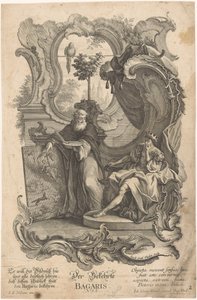 皈依者巴加里斯
Der Bekehrte Bagaris（物上标题）
Apelles 和 Bagaris（系列标题） 作者 约翰·埃萨亚斯·尼尔森