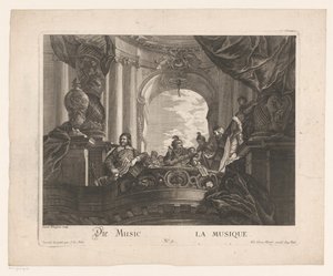 音乐寓言
Die Music / La musique（物品上的标题）
寓意表现（系列名称） 作者 约翰·格奥尔格·赫特尔（一）