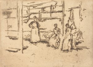 出售后，Hounsditch，约18861888。 作者 詹姆斯·阿博特·麦克尼尔·惠斯勒