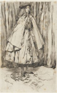 Annie Haden，1860年（纸上干点） 作者 詹姆斯·阿博特·麦克尼尔·惠斯勒