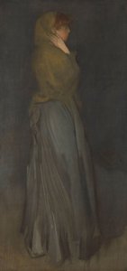 “黄色和灰色的安排”：Effie Deans，c.1876-78