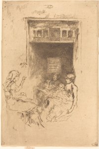 串珠器，18791880。 作者 詹姆斯·阿博特·麦克尼尔·惠斯勒
