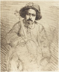 贝克特，1859年。 作者 詹姆斯·阿博特·麦克尼尔·惠斯勒