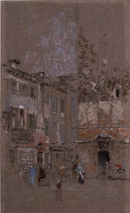 Campanile Santa Margherita，1879-80 作者 詹姆斯·阿博特·麦克尼尔·惠斯勒