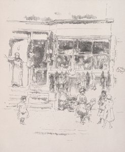 切尔西破布，1888年。 作者 詹姆斯·阿博特·麦克尼尔·惠斯勒