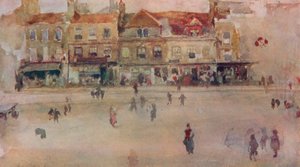 切尔西商店，c1855，1904年 作者 詹姆斯·阿博特·麦克尼尔·惠斯勒