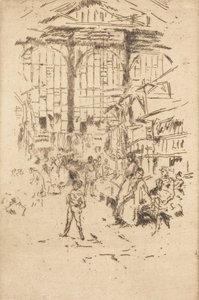 衣服交换，第二号，约18861888。 作者 詹姆斯·阿博特·麦克尼尔·惠斯勒