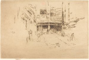 衣服交换》，第I期，1887年。 作者 詹姆斯·阿博特·麦克尼尔·惠斯勒