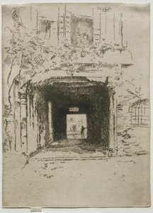 门道和藤蔓，1886年。 作者 詹姆斯·阿博特·麦克尼尔·惠斯勒