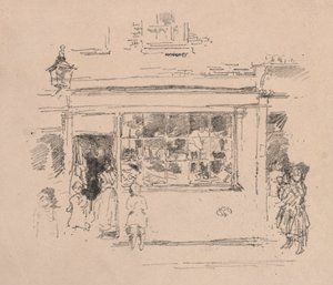 德鲁里·莱恩（Drury Lane Rags），1888年。 作者 詹姆斯·阿博特·麦克尼尔·惠斯勒