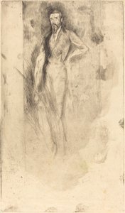 F.R. Leyland, c. 18701873。 作者 詹姆斯·阿博特·麦克尼尔·惠斯勒