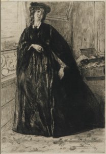 菲内特，1859年。 作者 詹姆斯·阿博特·麦克尼尔·惠斯勒