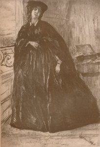 菲内特（Finette），1859年，1904年 作者 詹姆斯·阿博特·麦克尼尔·惠斯勒