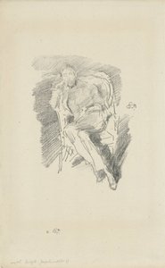 火光约瑟夫-彭内尔第 2 号 作者 詹姆斯·阿博特·麦克尼尔·惠斯勒