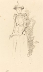 瑞典手套，1890年。 作者 詹姆斯·阿博特·麦克尼尔·惠斯勒