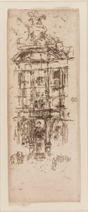 金屋，布鲁塞尔，1887年。 作者 詹姆斯·阿博特·麦克尼尔·惠斯勒