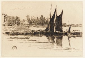 赫林汉姆，1879年。 作者 詹姆斯·阿博特·麦克尼尔·惠斯勒