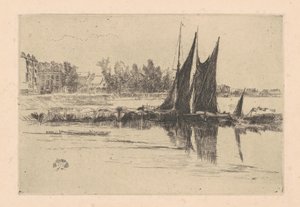 赫林汉姆，1879年。 作者 詹姆斯·阿博特·麦克尼尔·惠斯勒