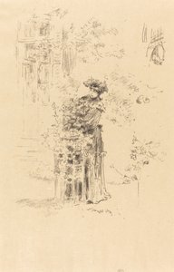 La Belle Jardinière, 1894。 作者 詹姆斯·阿博特·麦克尼尔·惠斯勒