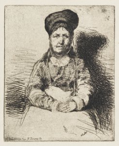 La Rétameuse, 1858年。 作者 詹姆斯·阿博特·麦克尼尔·惠斯勒