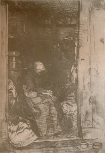 The Old Aux Loques，c1858，1904年 作者 詹姆斯·阿博特·麦克尼尔·惠斯勒