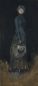 格雷夫人，约。 1883年。 作者 詹姆斯·阿博特·麦克尼尔·惠斯勒