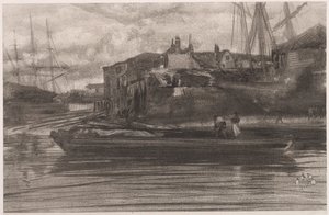 石灰屋，1878年。 作者 詹姆斯·阿博特·麦克尼尔·惠斯勒