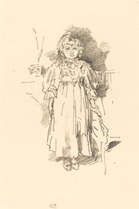 小伊夫林，1896年。 作者 詹姆斯·阿博特·麦克尼尔·惠斯勒