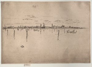 小威尼斯，1880年。 作者 詹姆斯·阿博特·麦克尼尔·惠斯勒