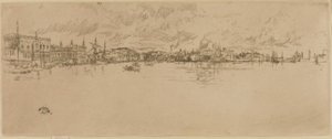 长威尼斯，1879-1880。 作者 詹姆斯·阿博特·麦克尼尔·惠斯勒