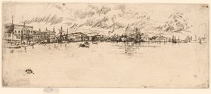 长威尼斯，18791880。 作者 詹姆斯·阿博特·麦克尼尔·惠斯勒