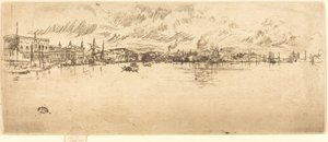 长威尼斯，18791880。 作者 詹姆斯·阿博特·麦克尼尔·惠斯勒