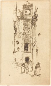 洛什市政厅，1888年。 作者 詹姆斯·阿博特·麦克尼尔·惠斯勒