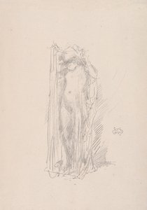 模型制作，1890年。 作者 詹姆斯·阿博特·麦克尼尔·惠斯勒