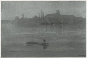 夜曲》，1878年。 作者 詹姆斯·阿博特·麦克尼尔·惠斯勒