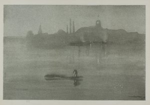 夜曲，1878年，1887年出版 作者 詹姆斯·阿博特·麦克尼尔·惠斯勒