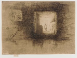 夜曲：古炉，1879-1880。 作者 詹姆斯·阿博特·麦克尼尔·惠斯勒