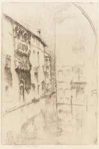 夜曲》：宫殿，1879-1880。 作者 詹姆斯·阿博特·麦克尼尔·惠斯勒