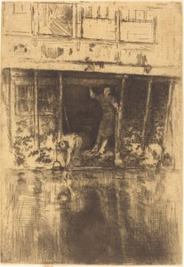 皮埃罗，1889年。 作者 詹姆斯·阿博特·麦克尼尔·惠斯勒