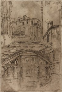 百旺桥，1879-1880。 作者 詹姆斯·阿博特·麦克尼尔·惠斯勒